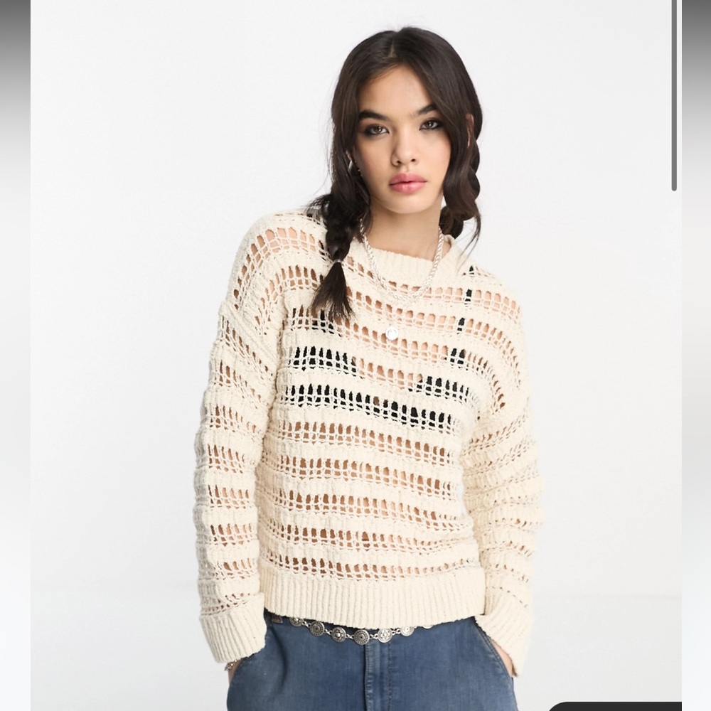 ASOS Open Knit Sweater